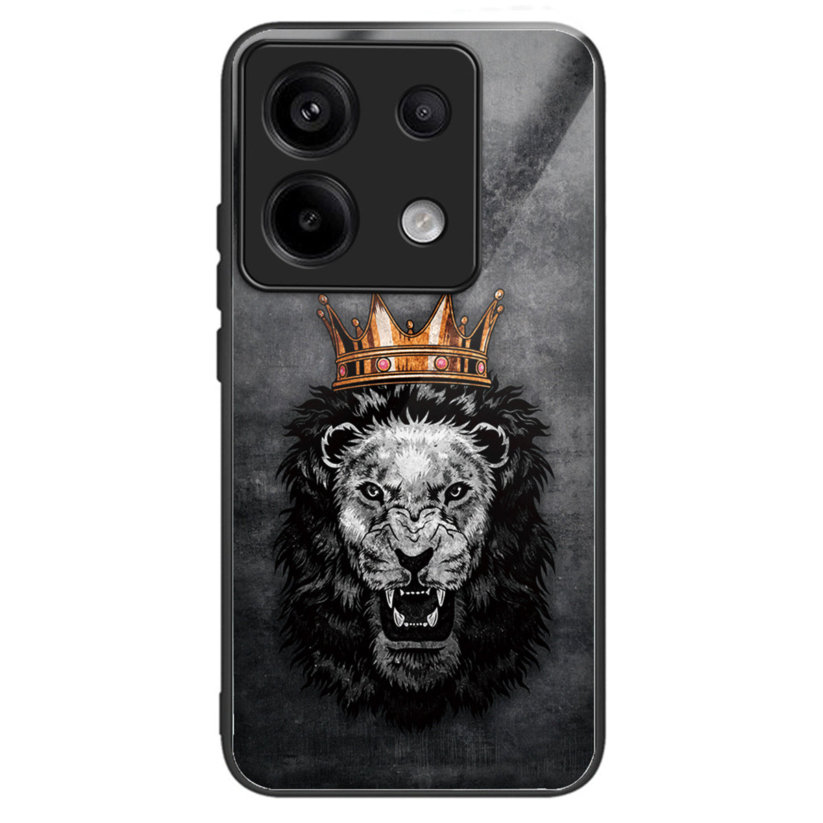 For Xiaomi Redmi Note 13 Pro 5G / Poco X6 5G Case Tempered Glass+TPU Cover Pattern Printing For Xiaomi Redmi Note 13 Pro 5G / Poco X6 5G Case Tempered Glass+TPU Cover Pattern Printing